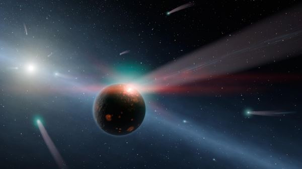 Ученые обнаружили следы столкновения Земли с кометой